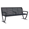 Zion Bench with Back - 6 Ft.