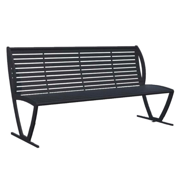 Zion Bench with Back - 6 Ft.