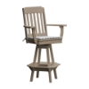 Traditional Swivel Bar Chair