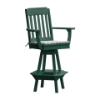 Traditional Swivel Bar Chair