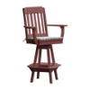 Traditional Swivel Bar Chair