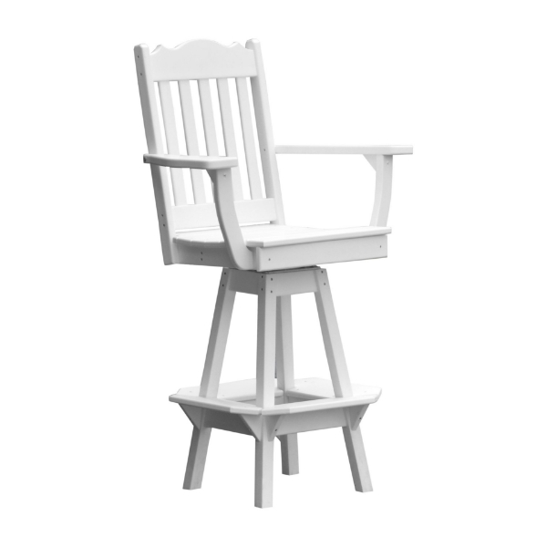 Royal English Swivel Bar Chair