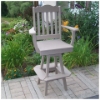 Royal English Swivel Bar Chair