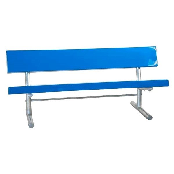 15 Ft. Portable Fiberglass Park Bench with Galvanized Steel Frame