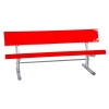 15 Ft. Portable Fiberglass Park Bench with Galvanized Steel Frame