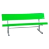 15 Ft. Portable Fiberglass Park Bench with Galvanized Steel Frame