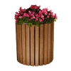 26" Dia. Round Recycled Plastic Planter, Windsor Collection26" Dia. Round Recycled Plastic Planter, Windsor Collection