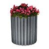 26" Dia. Round Recycled Plastic Planter, Windsor Collection26" Dia. Round Recycled Plastic Planter, Windsor Collection