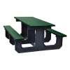 	8 Ft. Recycled Plastic "Walk Thru" Style Pincic Table