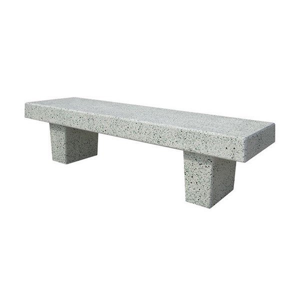 	Jackson Concrete Bench without Back, 6 Ft.