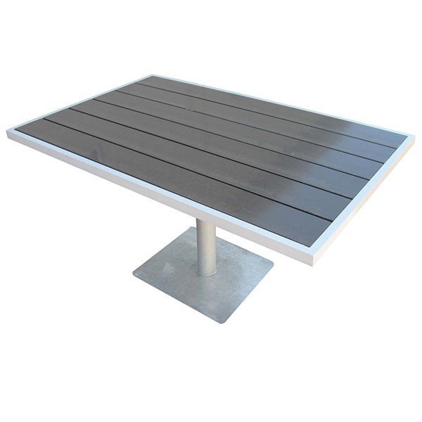  Urban Table with Powder-Coated Aluminum Frame