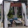 Roman Shade Cabana