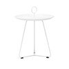 	Ledge Lounger Round Playnk Side Table with Powder-Coated Steel