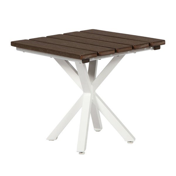 Patio Dining Table With X-Base