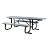 8 Ft. ADA Plastisol Picnic Table, Wheelchair Accessible