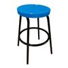 30" Tall Perforated Style Thermoplastic Coated Barstool 