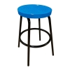 30" Tall Perforated Style Thermoplastic Coated Barstool 