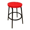 30" Tall Perforated Style Thermoplastic Coated Barstool 