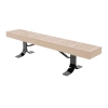 4 Ft. Slatted Style Thermoplastic Backless Bench