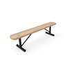 Picture of ELITE 4 Ft. Thermoplastic Polyethylene Coated Backless Bench - 49 lbs. - Quick ship