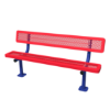 Polyethylene Coated Mounted Bench