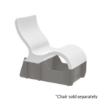 Ledge Lounger Riser For In-Pool Lowback Chair 