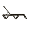 	Java All Weather Wicker Chaise Lounge - Bronze - Side View