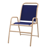 Daytona Sling Commercial Chair with Powder-Coated Stackable Aluminum Frame