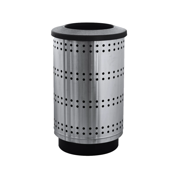 Heavy Gauge Stainless Steel Receptacle