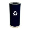 Flat Top Steel Recycle Receptacle 