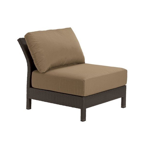EVO Armless Lounge Chair Deep Cushion