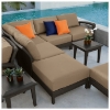 EVO Armless Lounge Chair Deep Cushion