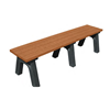 6 Foot Dogipot Backless Bench