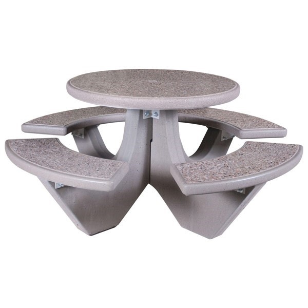 Concrete Picnic Table