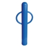 Picture of Powder-Coated Metal Post Bollard Bike Rack - 35 lbs.