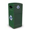 Recycling Container With Mixed Lid