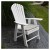 Upright Adirondack Patio Chair