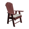 Upright Adirondack Patio Chair