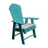 Upright Adirondack Patio Chair