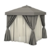 Cabana With Vented Rigid Canopy