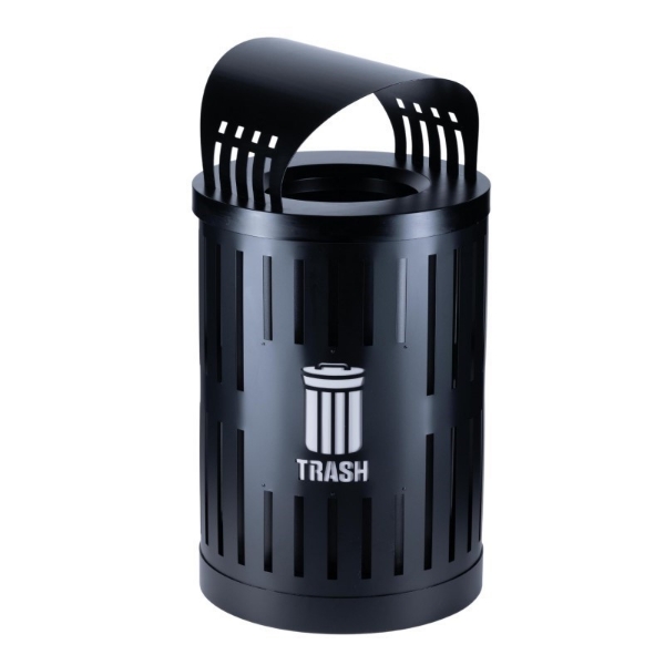  Dual Coat Commercial Trash Receptacle