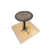 30" Round Vanguard Indoor Table with Aluminum Base	