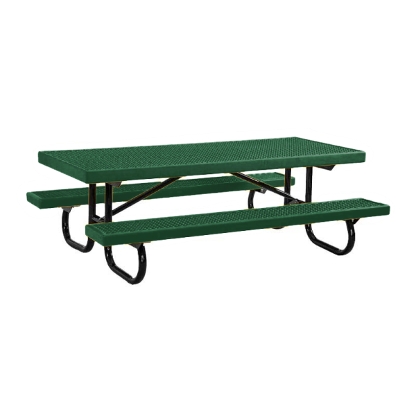 4 Ft. Children's Plastisol Coated Metal Picnic Table	