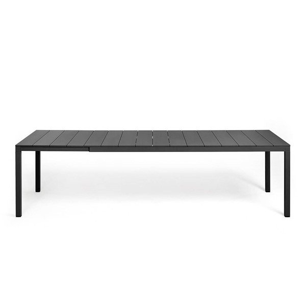 83" Extendable Aluminum Dining Table