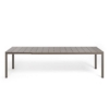 83" Extendable Aluminum Dining Table