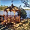 Picture of Amish Country Wood Gazebo-in-a-Box Kit with Deck Floor - All Sizes