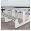 Picture of 6 Foot Nantucket Marine Grade Polymer Picnic Table with Umbrella Hole
