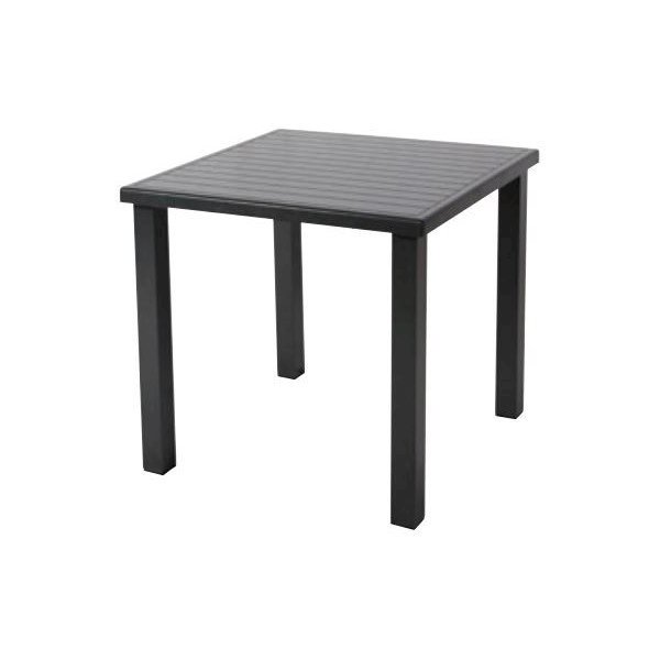 Picture of 20" Square Apollo Side Table with Aluminum Frame 