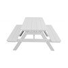 Picnic Table With Attached Benches	