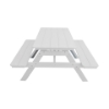 Picnic Table With Attached Benches	